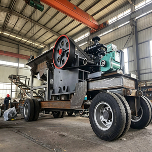 Máquina Trituradora de Piedra Portátil Pequeña de Alta Calidad, Mini Trituradora, Molino de Martillos Móvil, Escala Industrial con Motor Diésel - Product Image 2