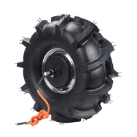 Moteur de moyeu de roue brushless à engrenages de 18 pouces, couple élevé 400 N.m, indice de protection IP54, pour tondeuse automatique