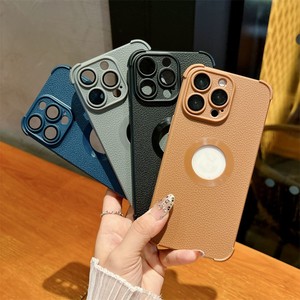 เคสโทรศัพท์มือถือ TPU แบบนิ่มมีรูโลโก้สำหรับ <span class=keywords><strong>iPhone</strong></span> <span class=keywords><strong>11</strong></span>, 12, 13, 14, 15พร้อมฟิล์มกันกระแทกสี่มุม - Product Image 6