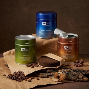 Boîte en métal hermétique de qualité alimentaire pour <span class=keywords><strong>l</strong></span>'emballage en gros de grains de café expresso premium - Product Image 1