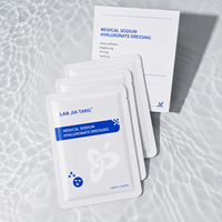 Masque à l'hyaluronate de sodium hydratant en profondeur, nourrissant, apaisant, réparateur, améliore la peau sèche du visage