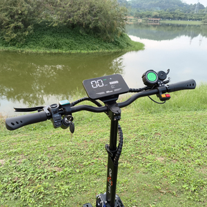 Scooter Eléctrico Todoterreno <span class=keywords><strong>de</strong></span> 2 Ruedas, Doble Tracción, Plegable, Alta Potencia 5000W, Suspensión Hidráulica, Envío desde Almacén en EE. UU. - Product Image 4