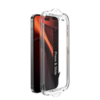 Protection d'écran pour iPhone 18/17/16/13 Pro avec plateau d'installation intelligent |   Sans poussière ni bulles |   Verre trempé 9H |   Installation facile