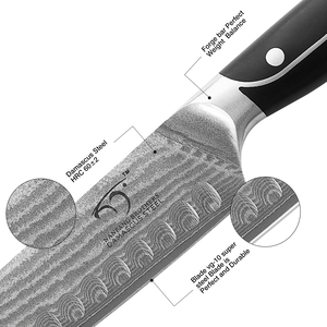 <span class=keywords><strong>Véritable</strong></span> <span class=keywords><strong>couteau</strong></span> de cuisine <span class=keywords><strong>damas</strong></span> <span class=keywords><strong>couteau</strong></span> Santoku japonais haute qualité 67 couches VG-10 <span class=keywords><strong>couteau</strong></span> de coupe <span class=keywords><strong>damas</strong></span> avec manche ABS - Product Image 3