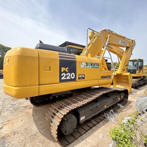 Excavadora Usada Original Komatsu PC220 de 22 Toneladas con Capacidad de Cucharón de 1m, Motor de 120kw, Caja de Cambios, Bomba y Rodamientos en Venta - Product Image 1