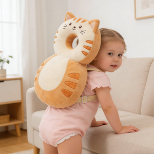 Coussin de protection pour la tête de bébé, sac à dos, coussin de sécurité réglable pour la marche des tout-petits, protection dorsale contre les chutes pour la marche des bébés - Product Image 3