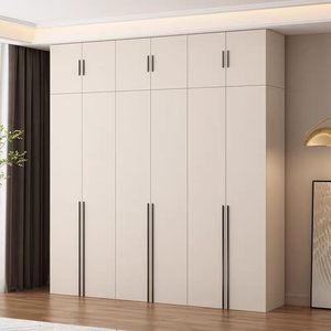<span class=keywords><strong>Armario</strong></span> de Madera Moderno y Minimalista con Almacenamiento Personalizado, Sistema de <span class=keywords><strong>Armario</strong></span> Personalizable para Dormitorio, Muebles para el Hogar - Product Image 3