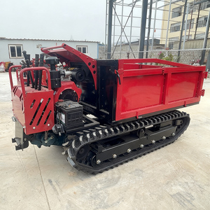 1ton 1.5ton 2ton theo dõi Dumper thủy lực đầy đủ Crawler tàu sân bay Crawler mini giao thông vận tải Dumper để bán - Product Image 1