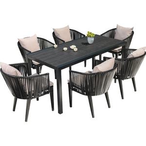Tables de café pour restaurants en plein air, tables de jardin, tables de terrasse, tables en MDF avec structure en métal, tables de loisirs - Product Image 2