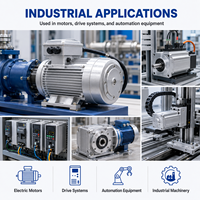 Boîtier de moteur en aluminium CNC de précision sur mesure pour équipement d'automatisation, contrôle de mouvement et machines industrielles
