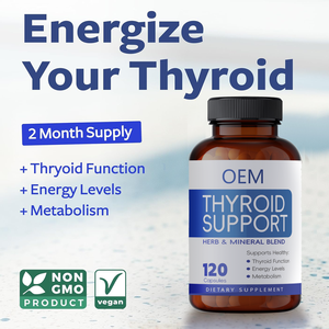 Capsule di Supporto alla Tiroide OEM/ODM - Potente Complesso Erboristico con Vitamina B12, Magnesio, Zinco e Iodio |   Integratore per la salute della tiroide - Product Image 4