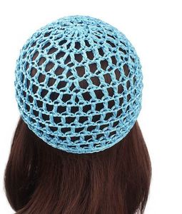 Gorros de malla unisex para el cabello, tipo snood, con correa, gorro de ganchillo, gorros para pelucas, lisos, para quimioterapia, turbantes para dormir, para uso doméstico, regalo promocional - Product Image 3