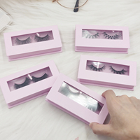 Faux cils en vison naturel 3D en bande complète, vente en gros d'usine, fournisseur, marque privée, logo personnalisé, cils en vison avec boîte cadeau