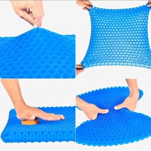 Venta al por mayor suave de doble capa transpirable Durable Gel TPE asiento cojín de refrigeración para silla de ruedas silla de oficina - Product Image 5