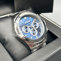 Montre à quartz multifonctionnelle pour homme, style européen, de niche, de classe affaires, à trois aiguilles