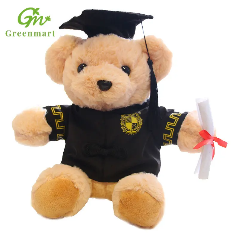 Greenmart एक स्नातक मौसम एक के लिए एलईडी रोशनी के साथ भरवां टेडी भालू टेडी भालू उपहार अपनी प्रेमिका के लिए