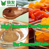 Sirop de maïs à haute teneur en fructose HFCS, approvisionnement en vrac direct d'usine en provenance de Chine