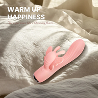 Leistungs starkes wiederauf lad bares 10-Frequenz-Kaninchenvibrator- G-Punkt-Klitoris-Massage gerät für Frauen mit vaginaler Anal stimulation Sexspielzeug