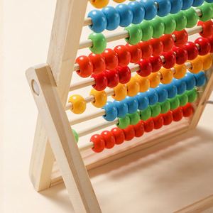 Juguete de Matemáticas Clásico de Madera para Niños, Ábaco para el Aprendizaje de Sumas, Restas y Conteo - Product Image 2