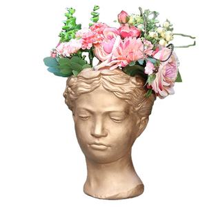 Maceta con Forma de Rostro Humano de Venus, Florero con Forma de Busto de la Reina <span class=keywords><strong>del</strong></span> Amor, para Sala de Estar, Mesa, Estante, Día de San Valentín - Product Image 2