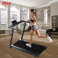 Tapis de marche pliable électrique portable pour la maison, entraînement cardio, avec écran LED et matériau ABS