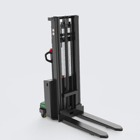 Gerbeur électrique piéton HELI DS4 1,5 tonne, double pont, batterie Li-Ion, haute efficacité, livraison rapide, utilisation tout-terrain et en intérieur