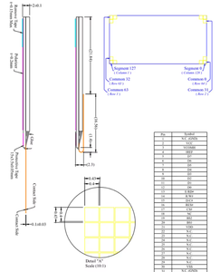 <span class=keywords><strong>2</strong></span>.42インチOLEDディスプレイ 128x64ピクセル 白青黄緑カラー 小型OLEDスクリーン 31ピン SSD1309 4線式SPI I2C PMOLEDパネル - Product Image 6