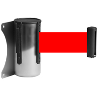 Contrôle de la foule, 2m 3m 5m, sangle murale, ceinture rétractable magnétique, barrière, support