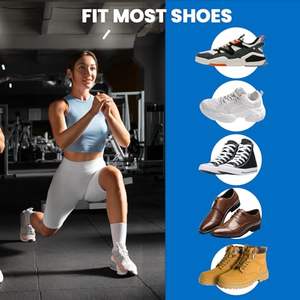 Semelles intérieures en gel PU, amortissantes, supports de voûte plantaire, inserts de chaussures, coussin orthopédique, augmentation de la hauteur, respirant, confort, soutien - Product Image 5