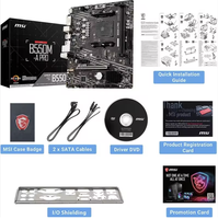 Carte mère MSI B550M-A PRO DDR4 64G pour ordinateur de jeu de bureau AMD B550 Socket AM4 MATX SATA neuve