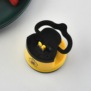 Aiguiseur de couteaux Jue'ao Little Yellow Duck, mini ventouse, outil de cuisine pour un aiguisage rapide - Product Image 1
