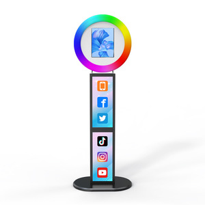 Photo Booth Tablet 360 Degree Selfie Stick Live Streaming Photography Equipment For Party Events - Product Image 5