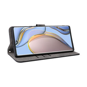 Para Tecno Phantom <span class=keywords><strong>X2</strong></span> 5g/Phantom <span class=keywords><strong>X2</strong></span> <span class=keywords><strong>Pro</strong></span> 5G Pova 5 4G Protección RFID Cartera Retro Ranura para tarjeta Funda con soporte para teléfono Funda de cuero con tapa - Product Image 5