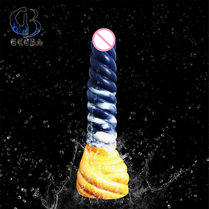Geeba fournisseur chinois <span class=keywords><strong>prix</strong></span> usine jouet sexuel super doux pénis gode en silicone coq avec <span class=keywords><strong>testicules</strong></span> artificiels pour - Product Image 5