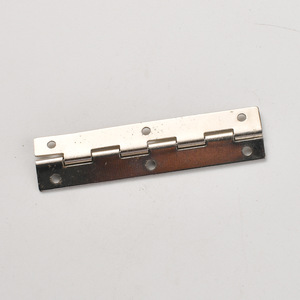 Jingmao H Type Hinge 75x23mm Iron Surface Mount Durable Furniture Hardware <b>6</b> Hole 0.5mm Thickness - Product Image 2