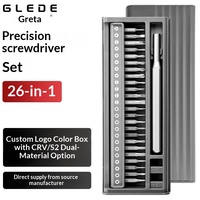 Kit d'outils de démontage multifonctionnel 26-en-1 en alliage S2 pour ordinateurs, lunettes et téléphones portables