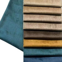 Tissu en velours hollandais SINOVEL 100% polyester de haute qualité, impression personnalisée, design pour housse de canapé