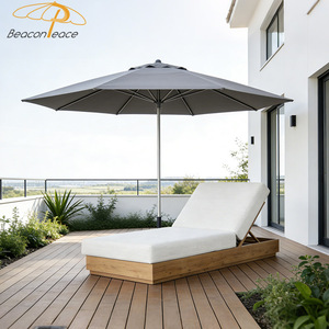 Cadre en aluminium moderne pliable chaise longue lits de soleil meubles d'extérieur chaise longue de piscine pour piscines d'hôtel - Product Image 4