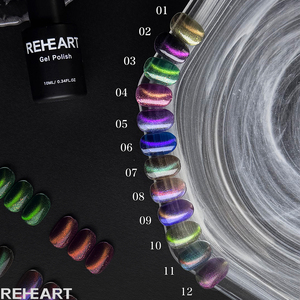 Vernis à ongles UV Cat Eyes, collection <span class=keywords><strong>semi</strong></span>-permanente, vernis gel Cat Eye en gros, couleurs d'hiver luxueuses, effet magnétique innovant - Product Image 4