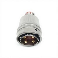 Conector Eléctrico Circular de la Serie Y50DX, Enchufe Hembra de 4 Polos Y50DX-1804TK2 Y50DX-1804ZJ10