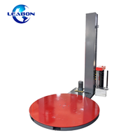 Machine d'emballage de palettes automatique fiable avec plateau tournant, enrouleur de film étirable pour entrepôt