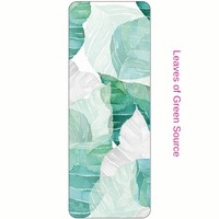 Lezyan Tapis de yoga pliable mince de 1mm Serviette de yoga portable antidérapante Tapis de yoga en daim et caoutchouc naturel
