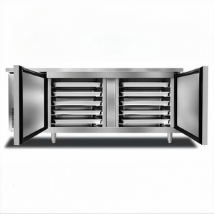 Congelatore <span class=keywords><strong>a</strong></span> Vassoi Commerciali -18~-25 Raffreddamento ad Aria <span class=keywords><strong>a</strong></span> Risparmio Energetico <span class=keywords><strong>32</strong></span> Ripiani in Acciaio Inox 201/304 per Panetterie e Ristoranti - Product Image 4