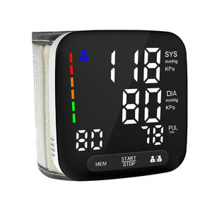 ALPHAMED Máquina de control de presión arterial gratis Medidor de presión arterial digital Medidor de presión arterial de muñeca Monitor Máquina BP - Product Image 3