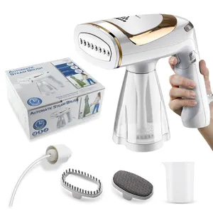 Portable Foldable 3 Brushes Fast Heat Up 1600 Watt Fabric Handheld Garment Steamer For Clothes