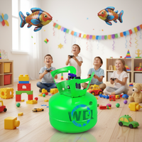 Kit de ballons WIN-Q 7L en acier Helio avec pression de 400 Psi pour 20 ballons en latex