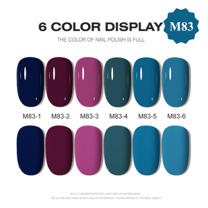 AILANUO Wholesale 6 Colors Salon DIY 15ml Ice <b>Clear</b> Gel Art Nail Polish OEM Bottle UV LED Semi Permanent Varnish for Manicure - Product Image 2