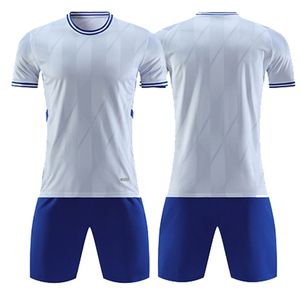 Set da calcio personalizzato da uomo ad asciugatura rapida, comoda uniforme da allenamento traspirante con maglia da calcio con tecnica di taglio automatizzata - Product Image 3