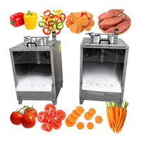 Handmatige elektrische groente- en fruitsnijmachine, industriële handmatige groentesnijder