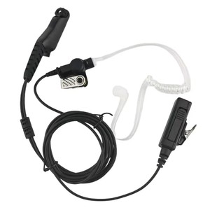 Écouteur à tube acoustique MOTOROLA PMLN8341 pour talkie-walkie R7 R7a, kit 2 fils avec écouteur à tube acoustique pour <span class=keywords><strong>radio</strong></span> bidirectionnelle - Product Image 1